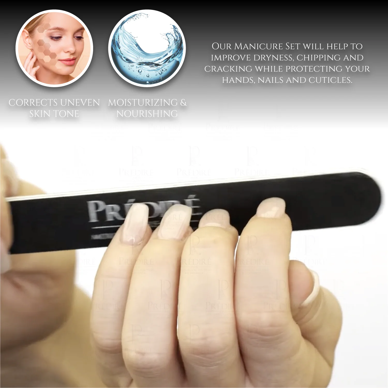 Lionails Luxury Manicure Set | Coconut and Honey 4-Piece Set - Image 5