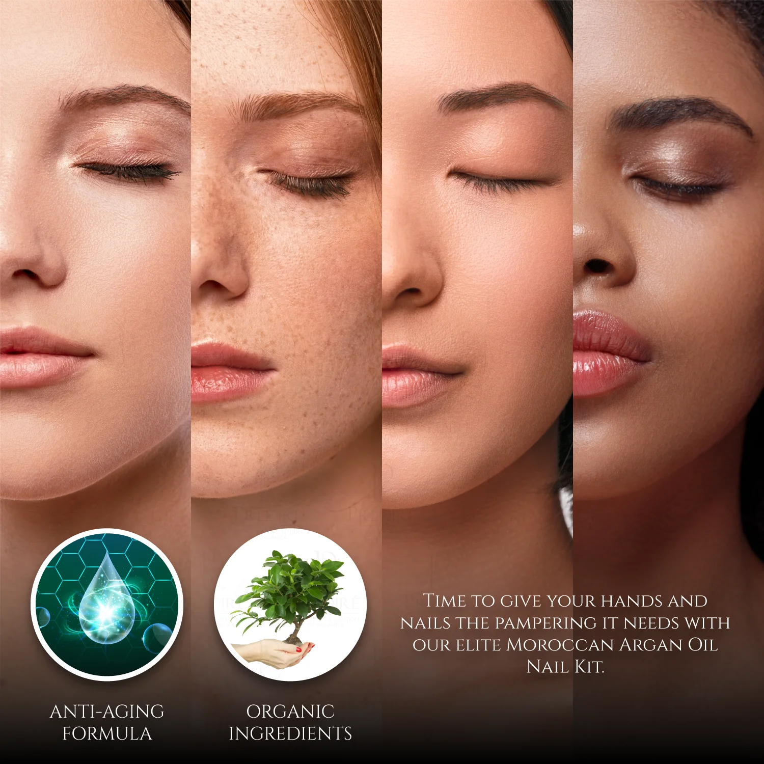 Lionails Luxury Manicure Set | Coconut and Honey 4-Piece Set - Image 7