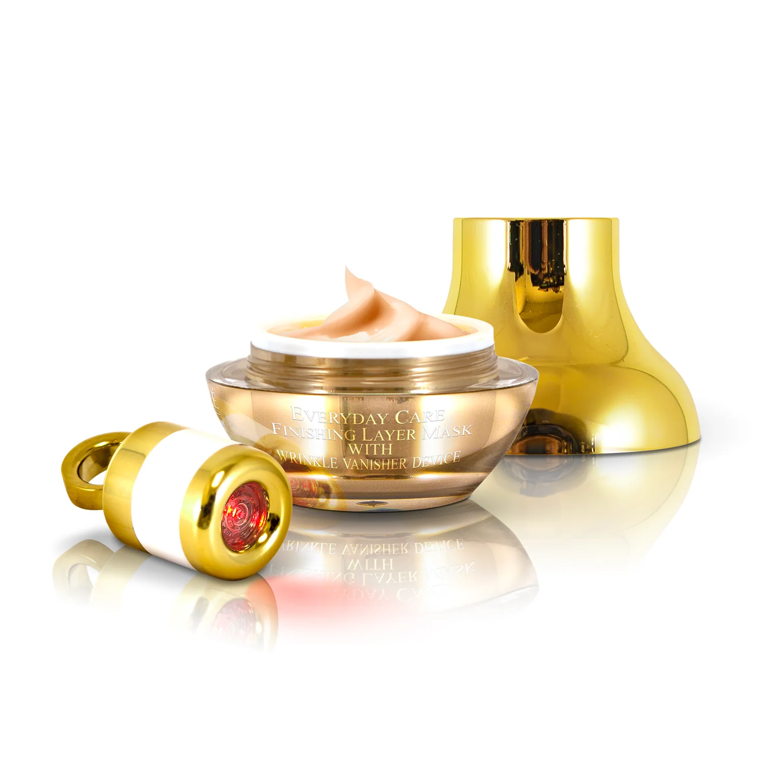 Everyday Care Finishing Layer Mask with Wrinkle Vanisher Device | 3-In-1 with LED Treatment, Massager for Blood Circulation, & Wrinkle Eraser - Image 3